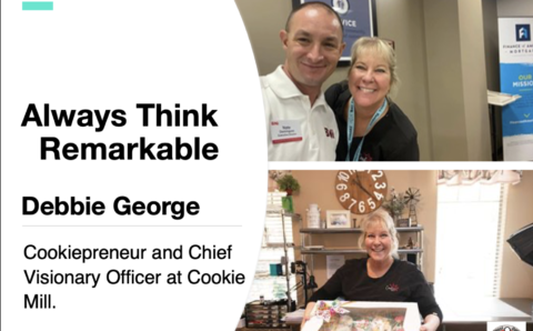 The Positively Remarkable Forum with Guest, Debbie George, Cookiepreneur – Podcast 22